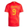 Original Fußballtrikot Spanien Gerard Moreno 9 Heimtrikot EURO 2024 Für Herren